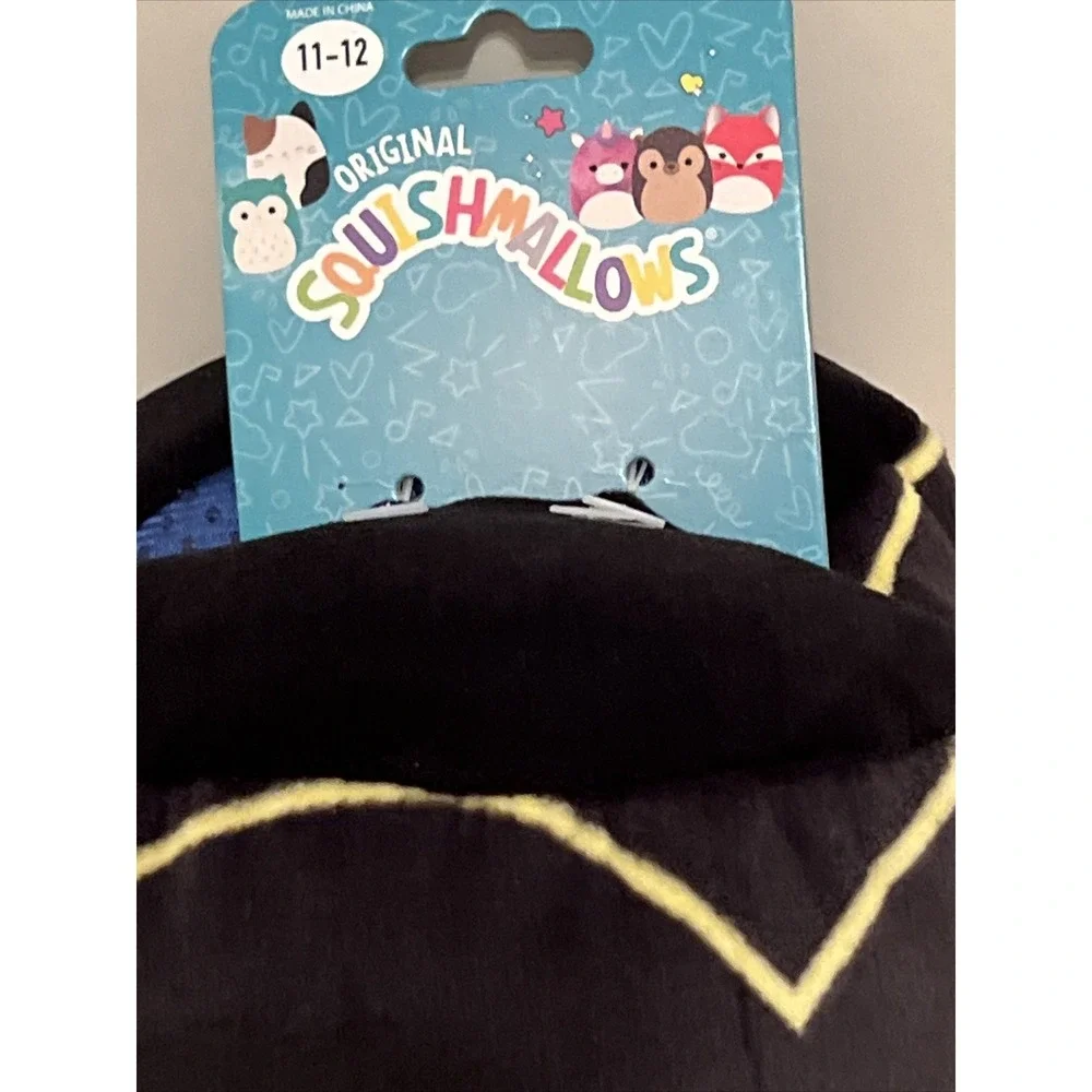 Squishmallow Nutcracker Bear‎ Holiday Slippers Kids Size 11-12 NEW Christmas A32